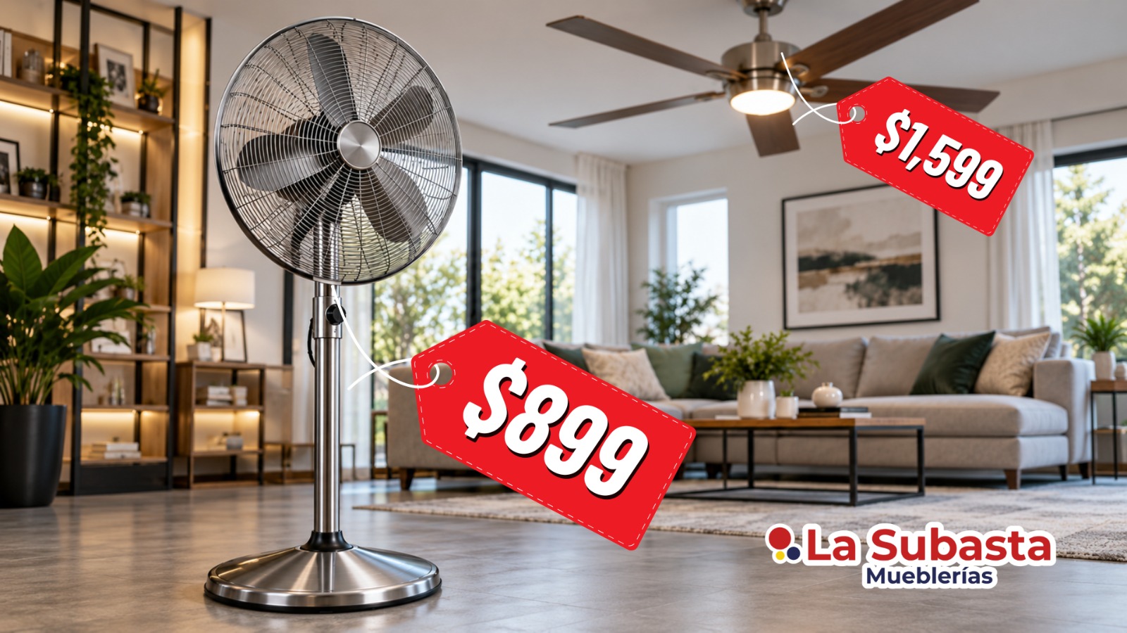 Abanico de fierro desde $899